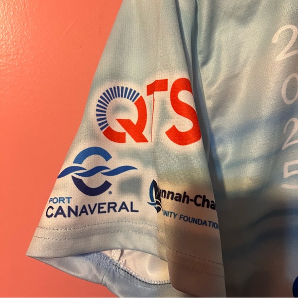 Leslie Jordan Sea Turtle Preservation Society Graphic T-Shirt 100% Poly Perfor.. - Picture 3 of 6